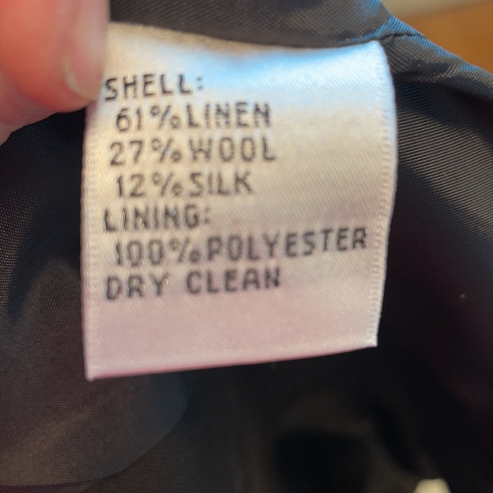 Talbots Single Button Black Jacket - image 7